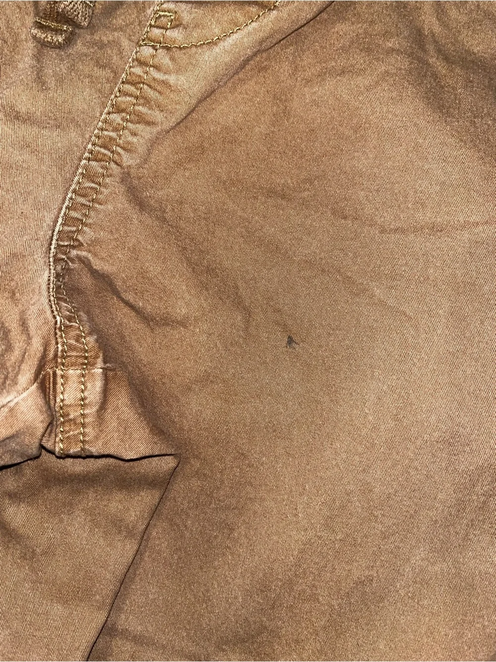 Aeropostale Men's Tan Drawstring Jogger Chinos